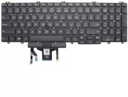 Dell Tastatura pentru Dell Latitude 15 5500 iluminata US Mentor Premium