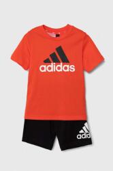 adidas gyerek pamut melegítő szett LK BL CO T SET narancssárga, IV7448 - narancssárga 116