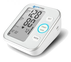 oromed Tensiometru electronic Oromed de brat, cu afisaj, masurarea tensiunii arteriale si a pulsului, detectarea aritmiei, Alb