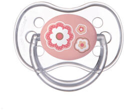 Canpol babies Силиконова залъгалка със симетрична форма Canpol - Newborn Baby, 0-6 m, Розова (22/580_pin)