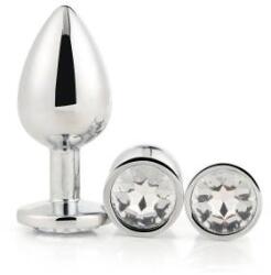 DreamToys Plug Anal Dream Toys Gleaming Love Argintiu c533bf