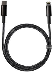 Baseus Data PD20W Lightning - USB-C kábel - 2m - fekete