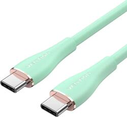 Vention USB-C 2.0/M - USB-C 2.0/M, (5A, silicon, verde), 1, 5 m, cablu
