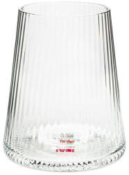 Kare Design KARE Riffle Átlátszó Üvegpohár Barázdált 440ml (KHM-53284)