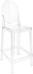King Home Victoria 75 Átlátszó Polikarbonát Bárszék (KHM-KH010100215)