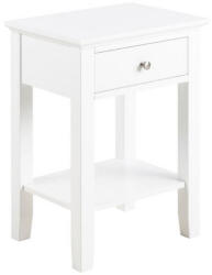 Actona Linnea MDF Éjjeliszekrény Fehér (KHM-0000093753)