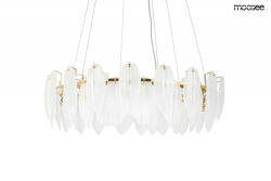 Moose Lighting Roch 80 Levél Üveg Függőlámpa Arany (KHM-MSE1501100446) - prodis