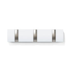Umbra Flip 3 Fehér Összecsukható Fali Fogas (KHM-318853-660) - prodis