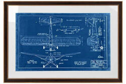 King Home Mechanical Plane Műszaki Tervrajz Kép Kék (KHM-KH1501100262) - prodis