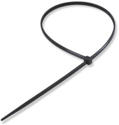 SCAME Brida plastic 4.5X360mm Scame NEGRU set 100buc 839.54370 (839.54370)