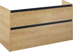 Roca Gap Pro dulap 63.5x45.1x118.4 cm sub chiuveta pe perete stejar A857906464 (A857906464)