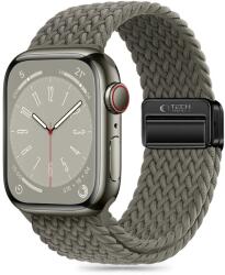Tech-Protect NYLONMAG APPLE WATCH 4 / 5 / 6 / 7 / 8 / 9 / SE / ULTRA 1 / 2 (42 / 44 / 45 / 49 MM) OLIVE GREY szíj