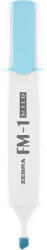 Zebra Szövegkiemelő, 3, 5 mm, ZEBRA FM-1 Mild, kék (TZ55509) - officemarket