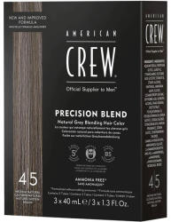 American Crew Precision Blend hajszínező 4-5 natúr 3 x 40 ml