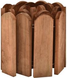 vidaXL Rolă de bordură, maro, 120 cm, lemn de pin tratat (49106)