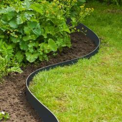 Nature Garden Borduri, 0, 075x10 m, 3 mm, negru 6040628 (446389)