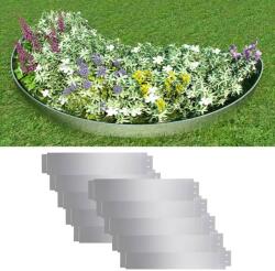 vidaXL Gard de gazon, 10 buc. , 100 x 20 cm, oțel galvanizat (274902)