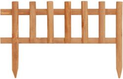 vidaXL Borduri de gazon, 10 buc. , 4, 4 m, lemn de brad (314844)