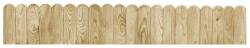 vidaXL Role de bordură, 2 buc. , 120 cm, lemn de pin tratat (3053642)