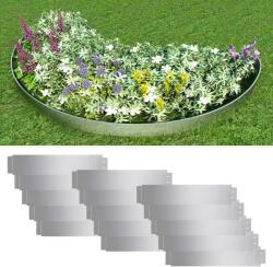 vidaXL Gard de gazon, 15 buc. , 100 x 20 cm, oțel galvanizat (274903)