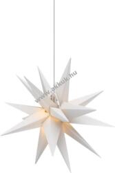 Goobay 3D LED karácsonyi csillag O56cm melegfehér 3000K időzítős hálózati kábel 9, 5m IP44