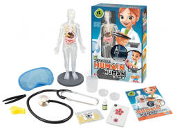 Buki France Set de știință Buki Sciences - Corpul uman, cu 12 experimente (BK2163)
