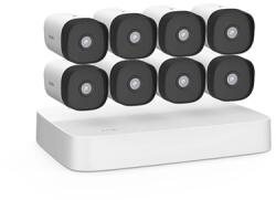Tenda csőkamera szett - K8P-4TR (8x 4MP, H265, IR30m, 1x NVR 8xPoE, USB, RJ45) (K8P-4TR) - pcx