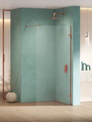 NEW TRENDY Eventa Copper Shine zuhanykabin fal walk-in 80 cm réz fényes/átlátszó üveg EXK-6521 (EXK6521)