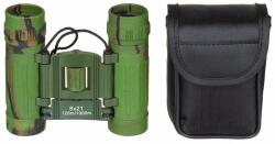 MFH Binoclu pliabil MFH 8 x 21, pădure, lentilă rubinie