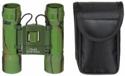 MFH Binoclu pliabil MFH 10 x 25, woodland, lentilă rubinie