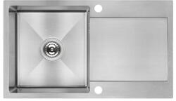 Laveo Marmara acél mosogató 76x44 cm acél SAM_011T (SAM011T)