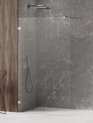 NEW TRENDY Avexa zuhanykabin fal walk-in 80 cm króm fényes/átlátszó üveg EXK-1799