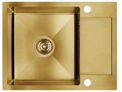 Laveo Marmara acél mosogató 57x44 cm arany SAM_G13T (SAMG13T)