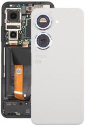  tel-szalk-192969331209 Gyári akkufedél hátlap, kamera lencse - burkolati elem Asus Zenfone 9, Fehér (tel-szalk-192969331209)