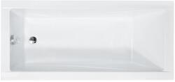Besco Modern egyenes kád 120x70 cm fehér #WAM-120-MOBESAFE