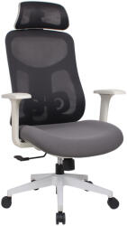 Ergonomikus irodai szék, forgószék, szürke (SK-6023H GREY) hálós