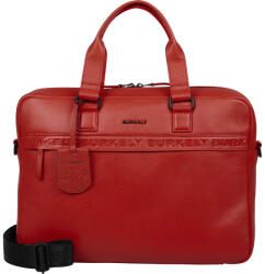 Burkely Minimal Mason piros bőr laptoptáska 15.6" 40 x 28 cm (1000802-64-55)