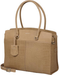 Burkely Cool Colbie drapp női bőr laptoptartós válltáska 15, 6" 40 x 33 cm (1000432-29-21)