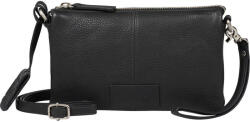 Burkely Soft Skylar fekete bőr oldaltáska, crossbody (1000343-85-10)