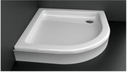 RIHO ELM D008002005 negyedköríves akril zuhanytálca 90x90x21cm Fényes fehér KÉRJE EGYEDI ÁRAJÁNLATUNKAT! (d008002005)