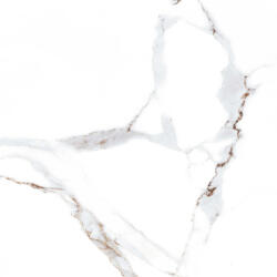 Kai Gresie portelanata tip marmura Delphi White 6208, 45x45 cm, alb, finisaj lucios (3800745620818)