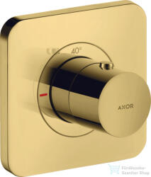 Hansgrohe AXOR CITTERIO falsík alatti termosztátos modul 12 x12, polírozott arany hatású 36702990 (36702990)