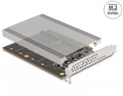 Delock PCI Express x16 la 4 x NVMe M. 2 Key M cu racire - Bifurcation, Delock 90210 (90210)