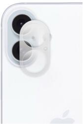 Apple 16 Plus üvegfólia - Kamera lencse védőkeret (átlátszó 3D) - graffistore