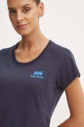 Helly Hansen t-shirt NORD női, sötétkék, 62985 - sötétkék XS