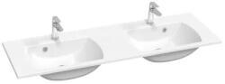 RAVAK Dupla mosdó Classic Slim 1300 (fehér), furattal