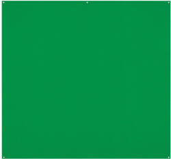 Westcott X-Drop Pro Szövet Háttér - Fotó-Stúdió Háttér - 240cm x 240cm (Chroma-key zöld) (879)