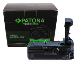 PATONA Prémium akkumulátor markolat BG-R10 Canon EOSR5 készülékhez 2 x LP-E6NH LP-E6N vagy LP-E6 akkumulátorhoz, vezeték nélküli vezérléssel együtt (1463)
