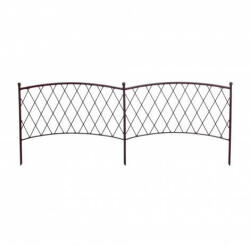  Bordura pentru pat de flori - Classic 0, 4x1m - metal vopsit (170061)