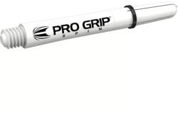 TARGET Dart Szár Target Pro Grip Spin Műanyag Forgó, Fehér, Rövid, 9db-os Csomag
